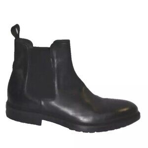 New! To Boot New York Julius Black Calf Chelsea Boot Size 9 US Leather